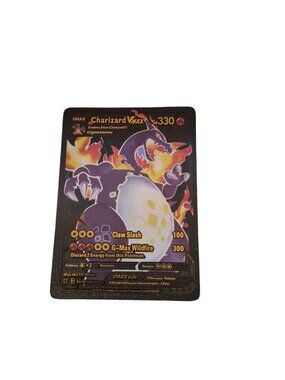 Charizard VMAX Black  Card New